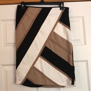 White House Black Market Detailed Mini Skirt - 2